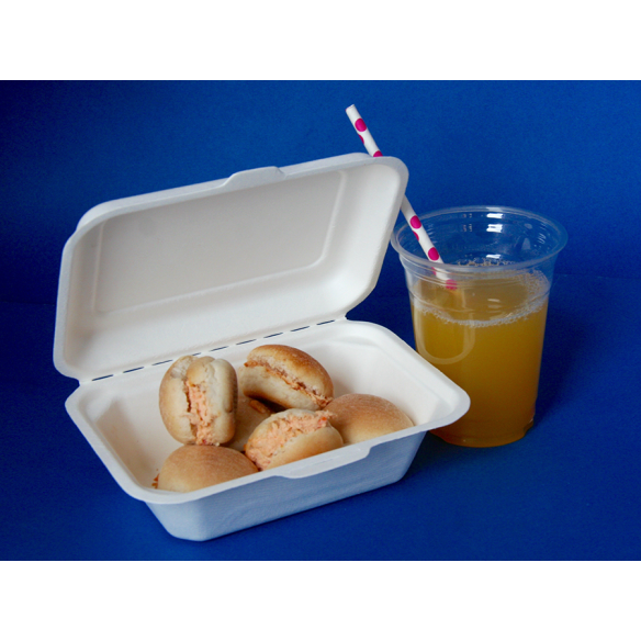 Portacomida Bio 600cc | Frutaplas| Envases biodegradables