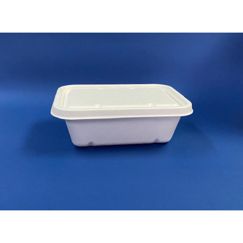 envase ecologico / envase rectangular / empaque compostable