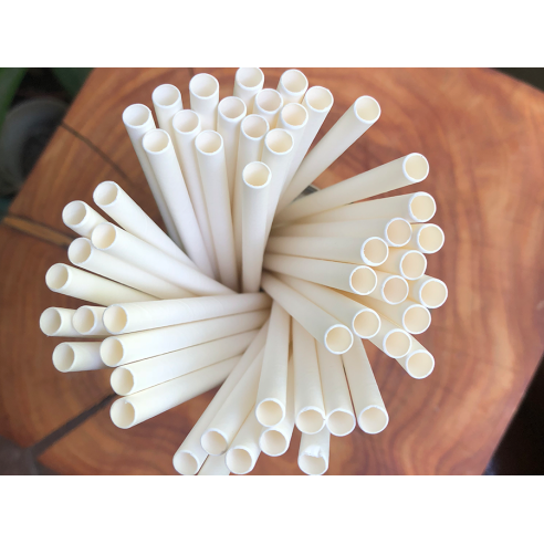 Bombilla Papel Blanca | Frutaplas | Bombillas de Papel