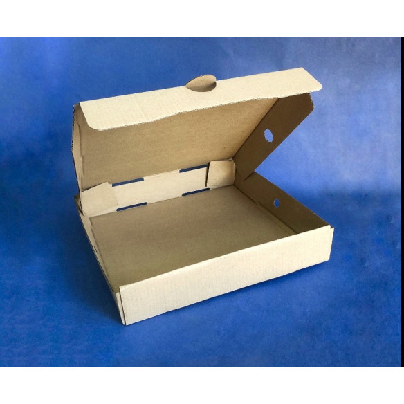 Caja Pizza Kraft Familiar| Papel y Carton | Frutaplas