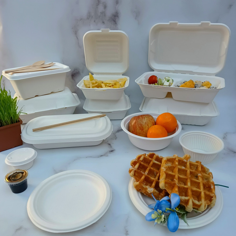Portacomida Bio 600cc | Frutaplas| Envases biodegradables