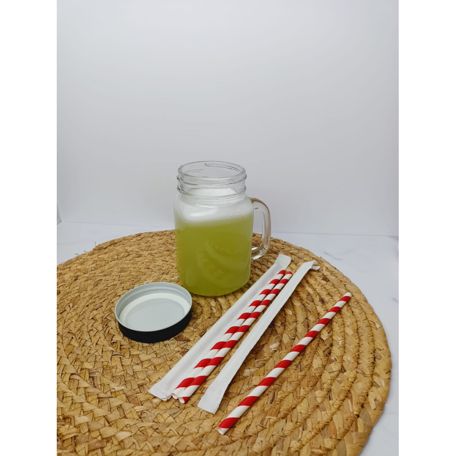 Frasco de Vidrio con Asa 500cc | Frutaplas | Copas Desechables