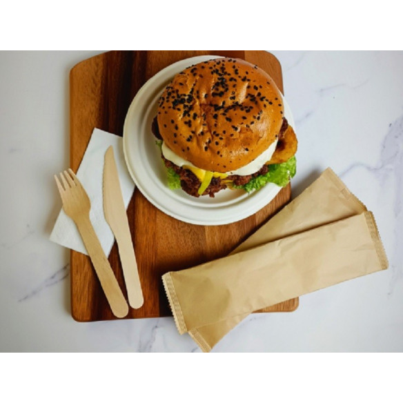 Set Cubierto Madera | Frutaplas | Cubiertos De Madera