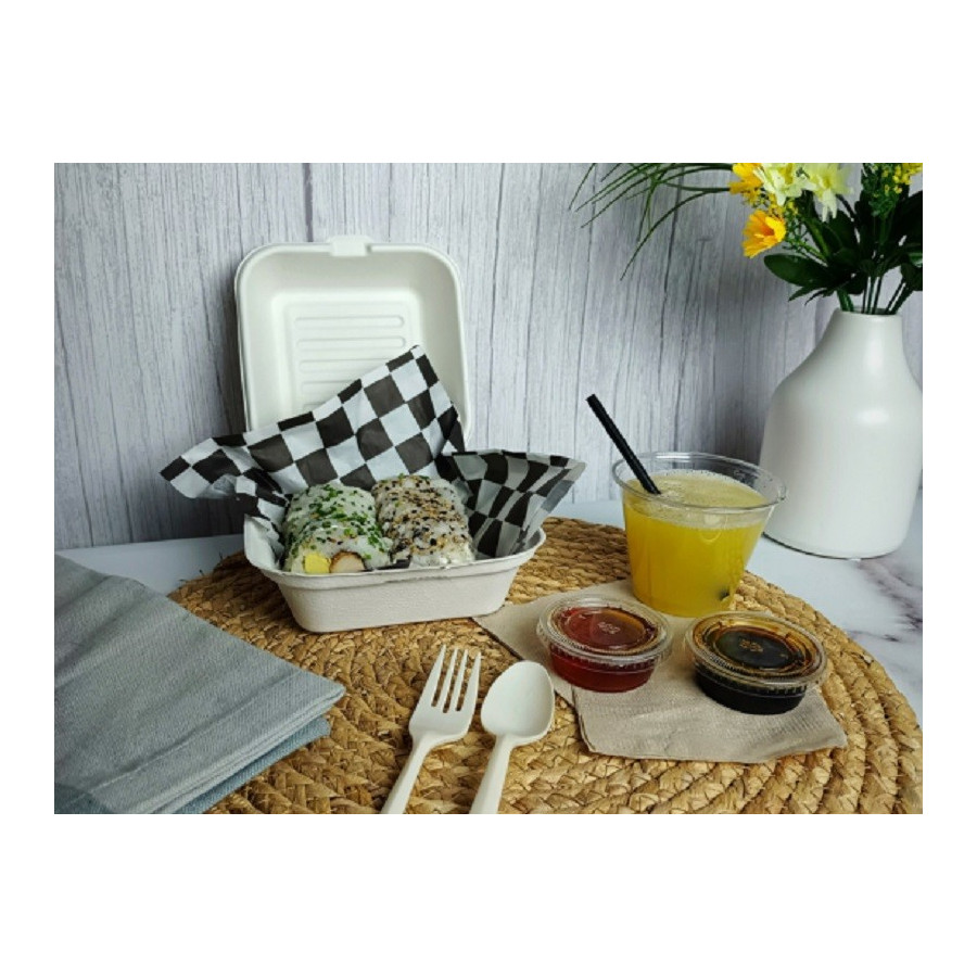 Porta Sandwich compostable 15x15 | Frutaplas | Envases Pl sticos