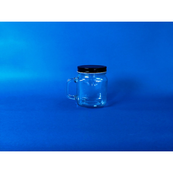 Frasco de Vidrio con Asa 500cc | Frutaplas | Copas Desechables