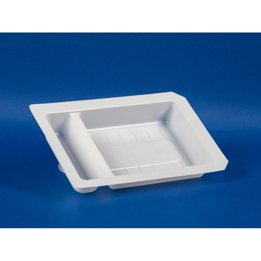 Bandeja Mdica 2 Divisiones 113x174mm - 300 um| Frutaplas |  Bandejas Mdicas