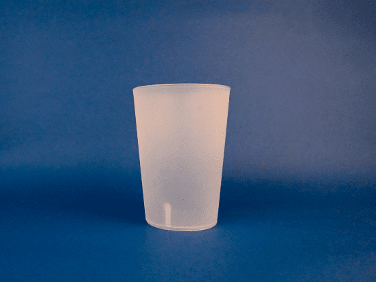 Vaso Reutilizable 500cc Empavonado | Frutaplas | Reutilizables