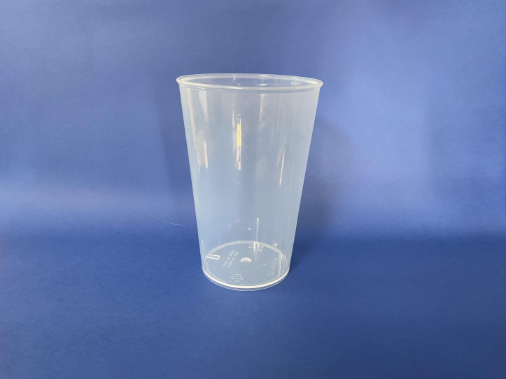 Vaso Reutilizable 380cc Traslucido | Frutaplas | Reutilizables