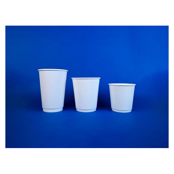 Vaso Polipapel Doble Capa 8 Oz | Frutaplas | Vasos y Copas desechables