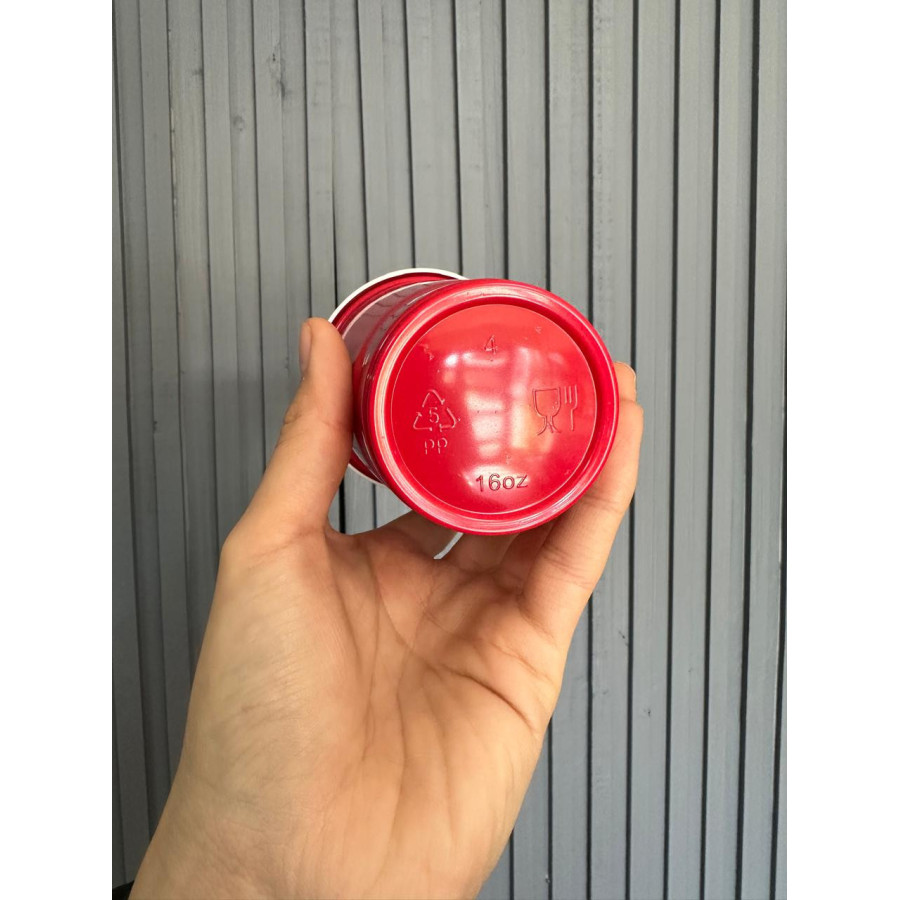Vaso Rojo 500 cc | Frutaplas