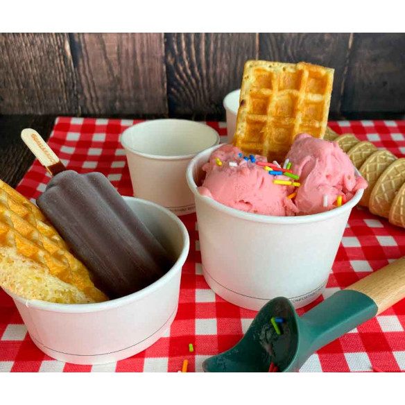 Pote Polipapel 5 oz | Frutaplas| Potes Desechables