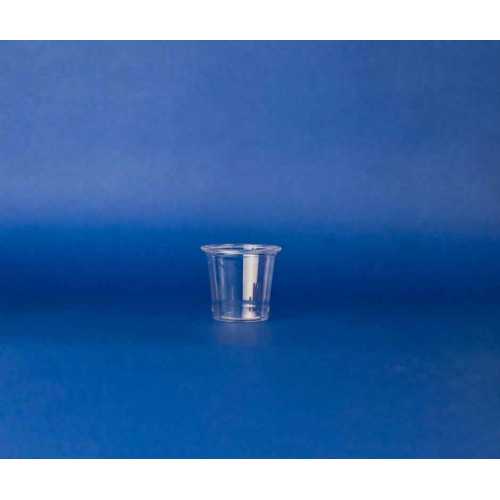 Pocillo Degustacion Compostable 30 cc con tapa| Frutaplas | Potes compostables