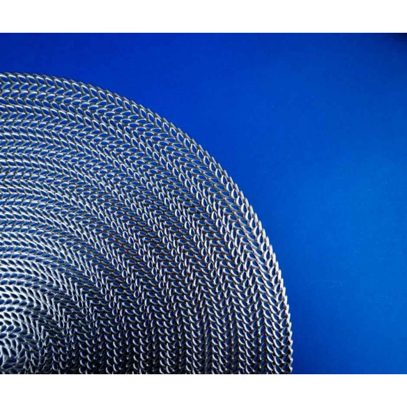 Individual Plástico Reutilizable Redondo Dorado (1x12u)