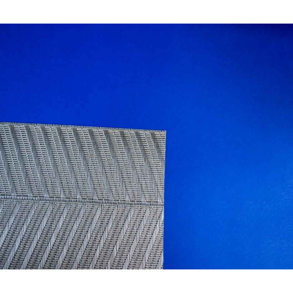 Individual Plástico  Reutilizable Gris Lineas diseño (1x12u)