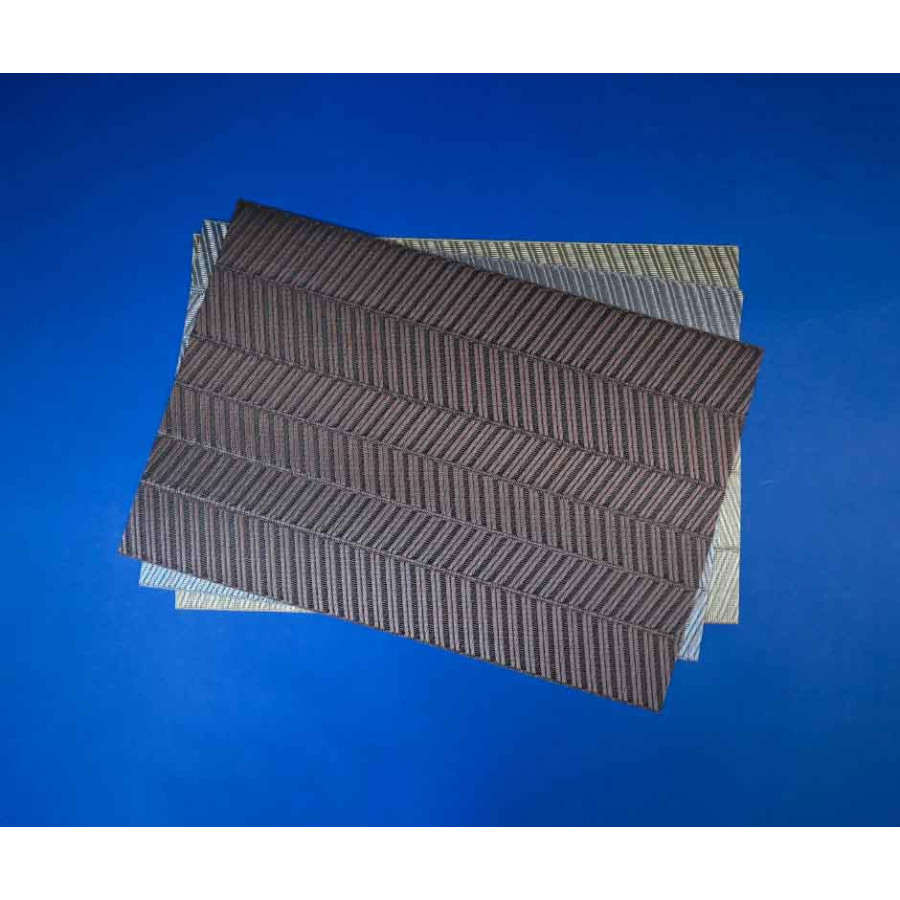 Individual Plástico  Reutilizable Cobrizo Variedades diseño (1x12u)