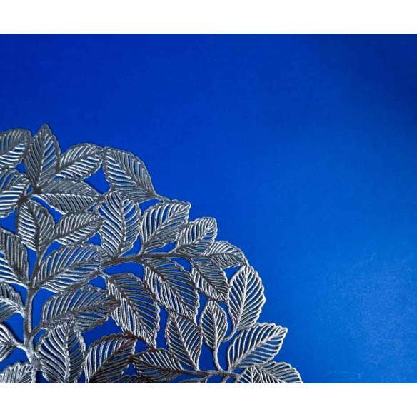 Individual Plástico Reutilizable Redondo Gris (1x12u)