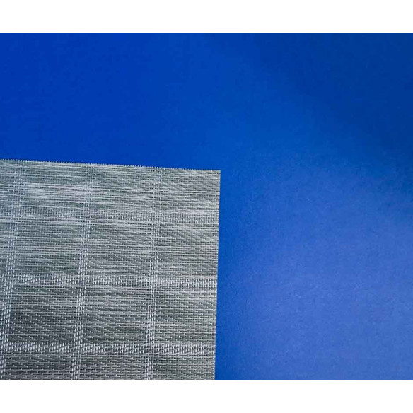 Individual Plástico  Reutilizable  Variedades Gris cuadrados diseño (1x12u)