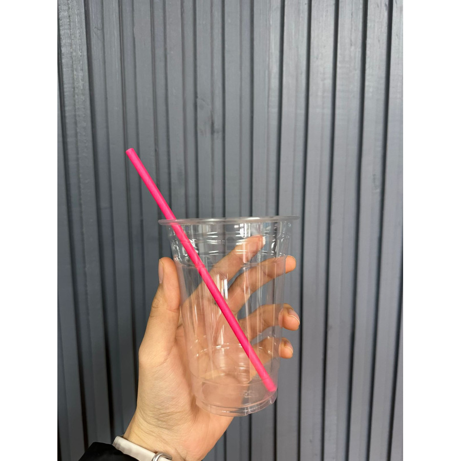 Bombilla Papel Envuelta Blanca con Rojo | Frutaplas | Bombillas de Papel envuelta