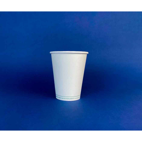Vaso Polipapel 8 Oz | Frutaplas | Vasos y Copas desechables