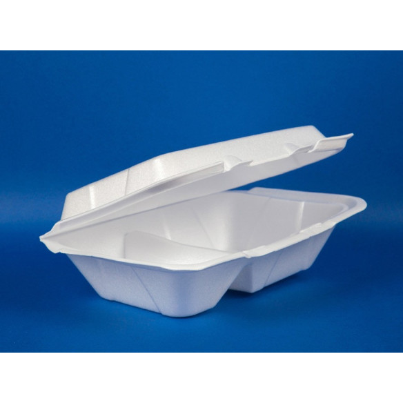 Bandeja Termica Colacion 2 divisiones | Frutaplas | Envase Termico