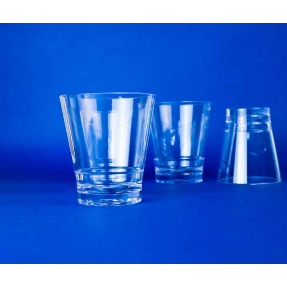 Vaso Reutilizable Policarbonato 12 Oz | Frutaplas | Vasos reutilizables