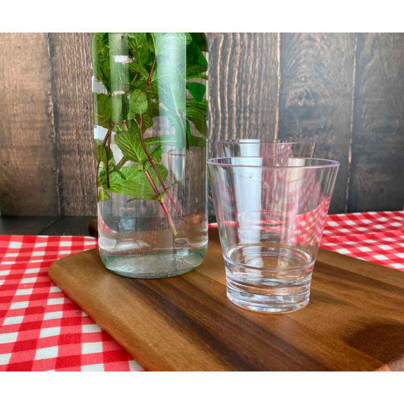 Vaso Reutilizable Policarbonato 12 Oz | Frutaplas | Vasos reutilizables