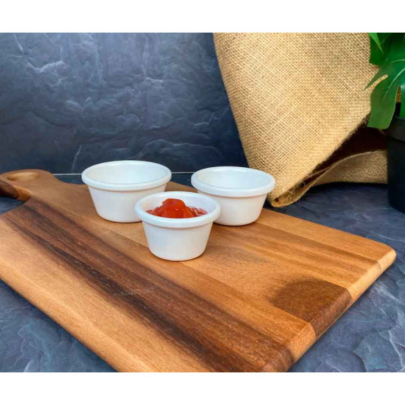 Salsero Ramekin Melanima L / 1x60u / Reutilizable