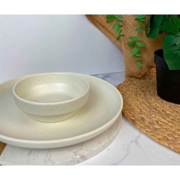 Plato Premium Melamina 20 cm / (1x16u) / Reutilizable