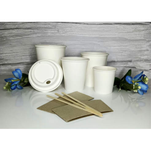 Tapa Vaso Polipapel 8 oz BCN | Frutaplas