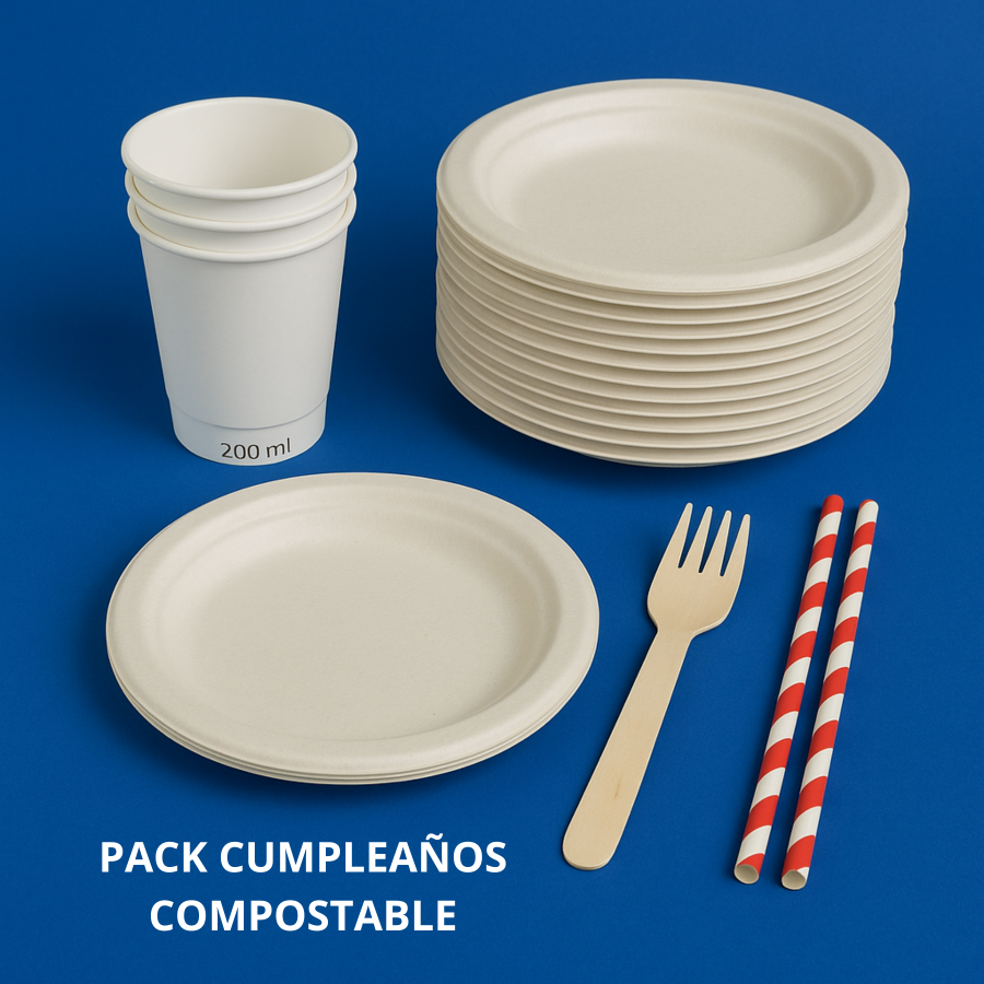 Pack Cumpleaños Compostable