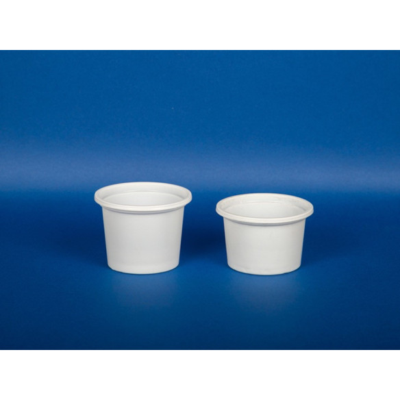 Vaso Blanco 90 cc | Frutaplas| Vasos y Copas Desechables