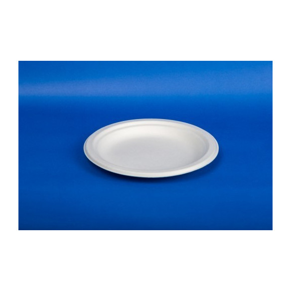 Plato Biodegradable 15 cms| Frutaplas| Envases biodegradables