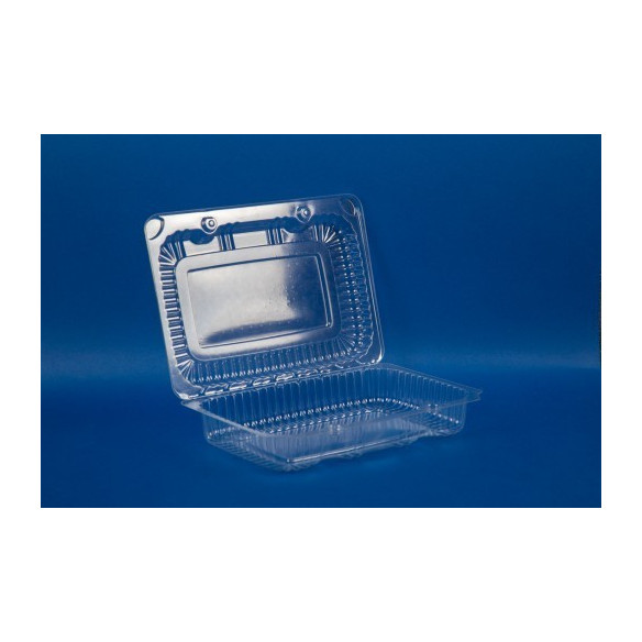 Contenedor p/Vegetariano 215x135x45 mm | Frutaplas | Envases Plÿsticos